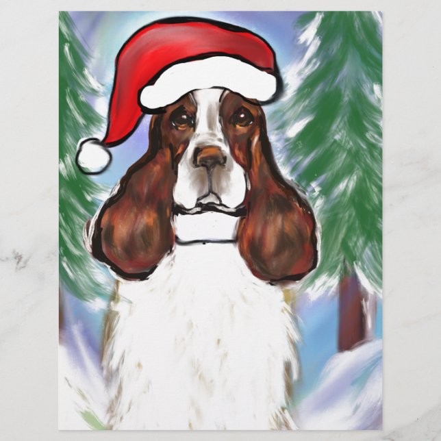 PAPIER SPRINGER SPANIEL ANGLAIS (Devant)