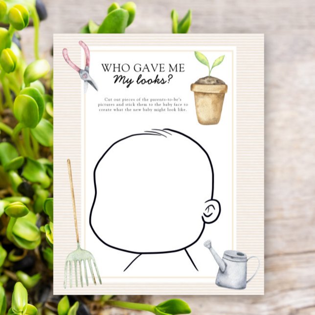 Papier Sprout - Qui m'a donné mon jeu de look (Créateur téléchargé)