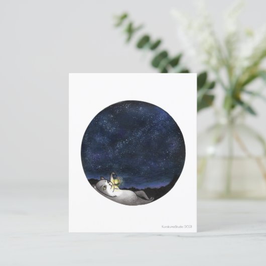 Papier Star GazerCat (Debout devant)