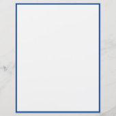 Papier Starfish Ocean Marine Life Blue Personnalisé (Dos)