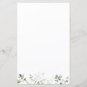 Papier Stat jeu de Baby Shower Eucalyptus Devine la Robe (Dos)