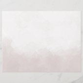 Papier stationnaire personnalisé (Dos)