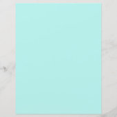 papier stationnaire turquoise bleu damassé (Dos)