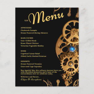 Papier Steampunk Extravaganza Gold Vintage Wedding