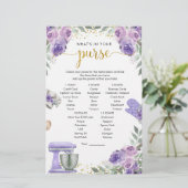 Papier Stock violet la cuisine quoi dans votre jeu de pur (Debout devant)