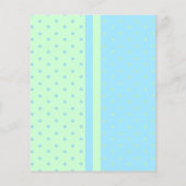 Papier Stores avec une douche pour bébé garçon - Voeux (Dos)