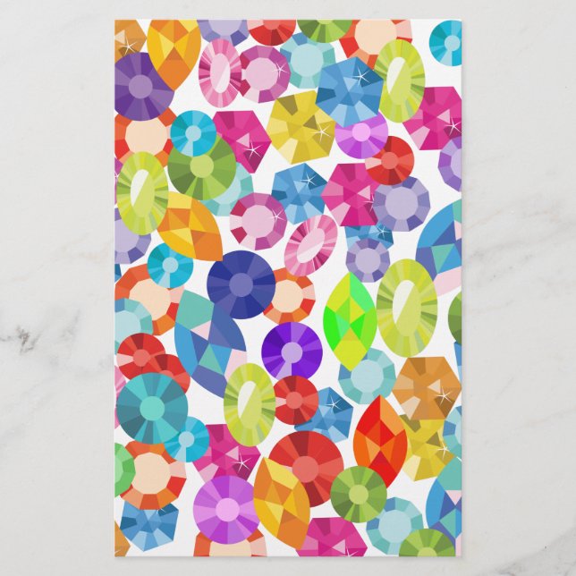 Papier strass arc-en-ciel (Devant)