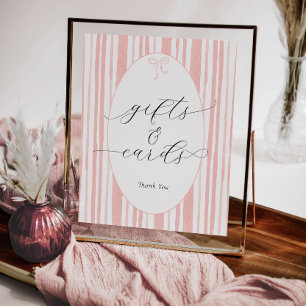 Papier Stripes ecclésiastiques Baby showers Cadeaux et Ca
