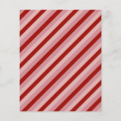 Papier Stripes Valentine personnalisables (Dos)