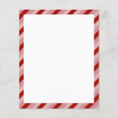 Papier Stripes Valentine personnalisables (Devant)
