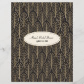 Papier Style Art Déco Qu'est-ce que votre sac à main? Jeu (Dos)