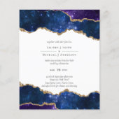 Papier Sublime Agate Blue Gold MARIAGE SUITE (Devant)