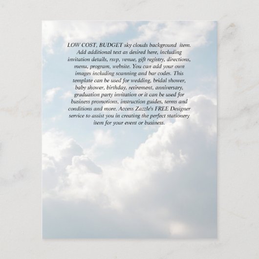 Papier Sublime Bourgogne Floral Mariage SAVE DATES Budget (Dos)