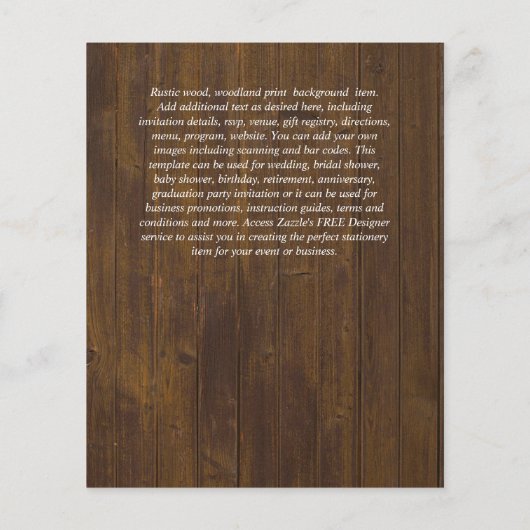 Papier Sublime Bourgogne Floral Mariage SAVE DATES Budget (Dos)