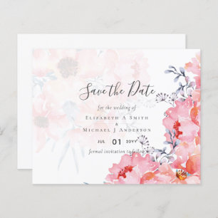 Papier Sublime MARIAGE en fleurs roses - BUDGET