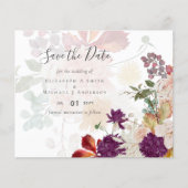 Papier Sublime Mulberry orange Floral Mariage Suite (Devant)