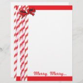 Papier Sucre de canne Noël (Devant / Derrière)