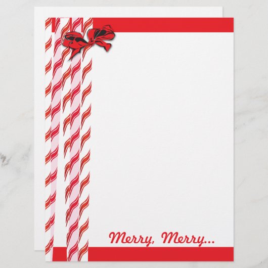 Papier Sucre de canne Noël (Devant / Derrière)