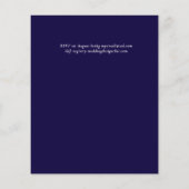 Papier Suite Mariage Sublime - Roses Blanches (Dos)