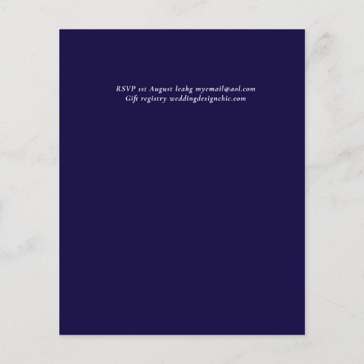 Papier Suite Mariage Sublime - Roses Blanches (Dos)