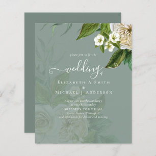 Papier Suite Mariage Sublime - Roses Blanches