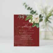 Papier Suite Mariage Sublime - Roses Blanches (Debout devant)