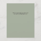 Papier Suite Mariage Sublime - Roses Blanches (Dos)