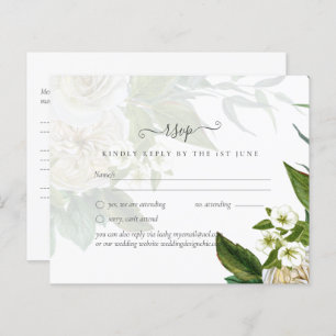 Papier Suite Mariage Sublime - Roses Blanches