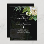 Papier Suite Mariage Sublime - Roses Blanches (Devant / Derrière)