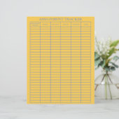 Papier Suivi des affectations pour les étudiants Pratique (Debout devant)