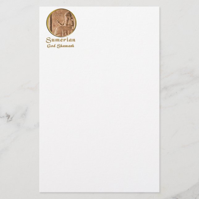 Papier sumérien (Devant)