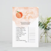 Papier Summer Sweet Little Peach Prix Jeu (Debout devant)
