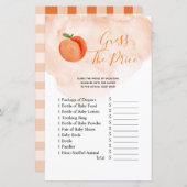 Papier Summer Sweet Little Peach Prix Jeu (Devant / Derrière)