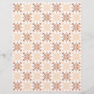 Papier SUN traditionnel letton motif géométrique VII