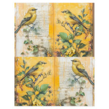 Sunny Yellow Bird Journal
