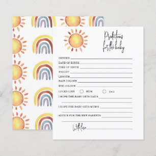 Papier Sunshine prédictions et conseils