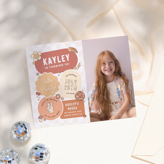 Papier Super Daisy Photo Lets Budget Party Fille Annivers