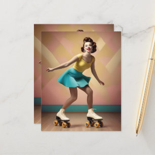 Papier "Super Glide : rythmes rétro sur roues de patinage
