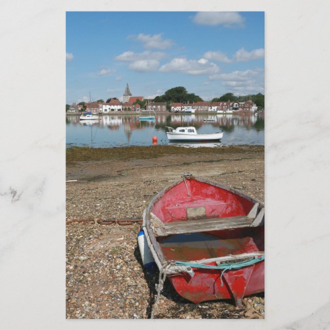 Papier Superbe Bosham Harbour Angleterre (Devant)