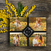 Papier Sur Budget Elegant 4 Photos Instant Engagé Couple