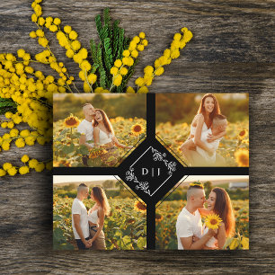 Papier Sur Budget Elegant 4 Photos Instant Engagé Couple