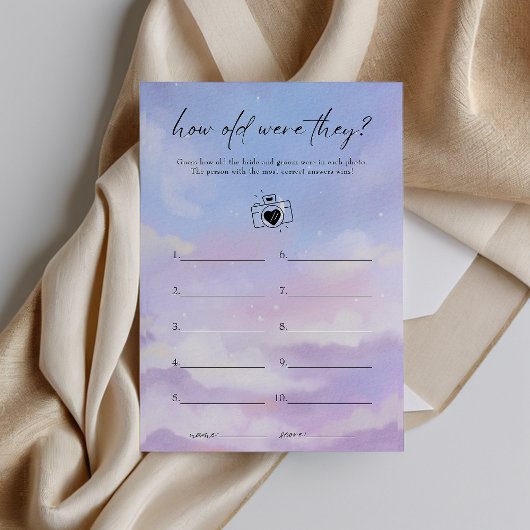 Papier Sur Cloud 9 Quel Âge Ont-Ils Été Fête des mariées 