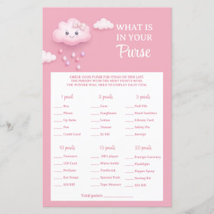 Papier Sur Cloud Nine Pink Ce qui est dans votre jeu de b