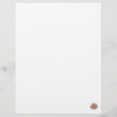 Papier Sur la quête de ma vie - Arbre - Étoiles. (Dos)