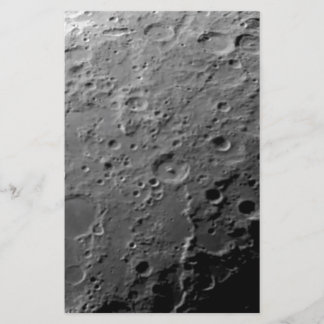 Papier Surface de la lune