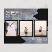 Papier SURPRISE ! BUDGET DU fiançailles PHOTO COLLAT (Devant)