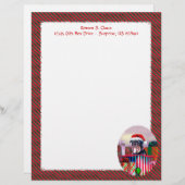 Papier Surprise de Noël Rottweiler (Devant / Derrière)