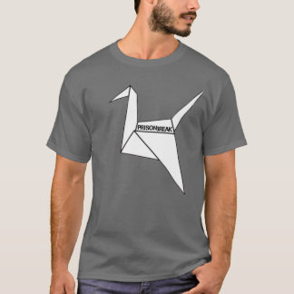 Papier Swan Gevangenis Break T-shirt