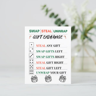 Papier Swap, Steal or Unwrap - Christmas Gift Exchange