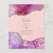 Papier Sweet 16 Anniversaire Invitations Agate Parties sc (Devant)